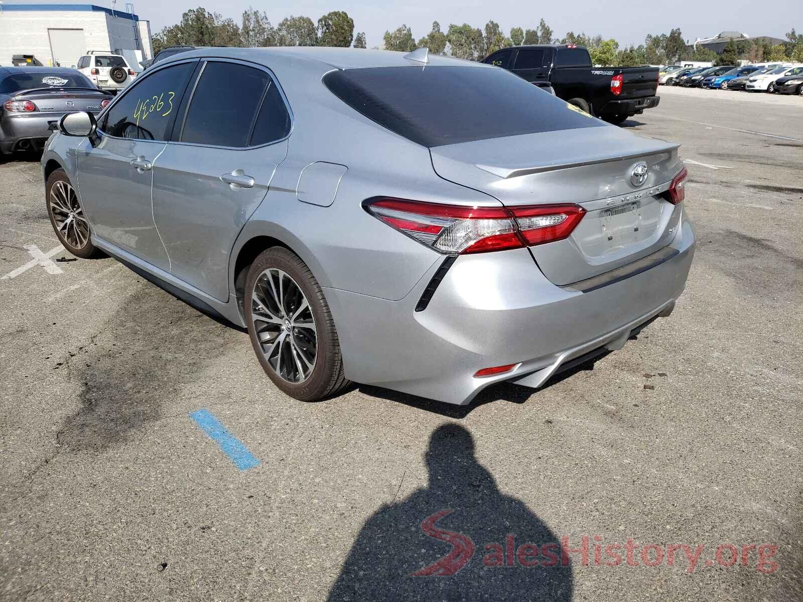 4T1B11HK2KU737600 2019 TOYOTA CAMRY