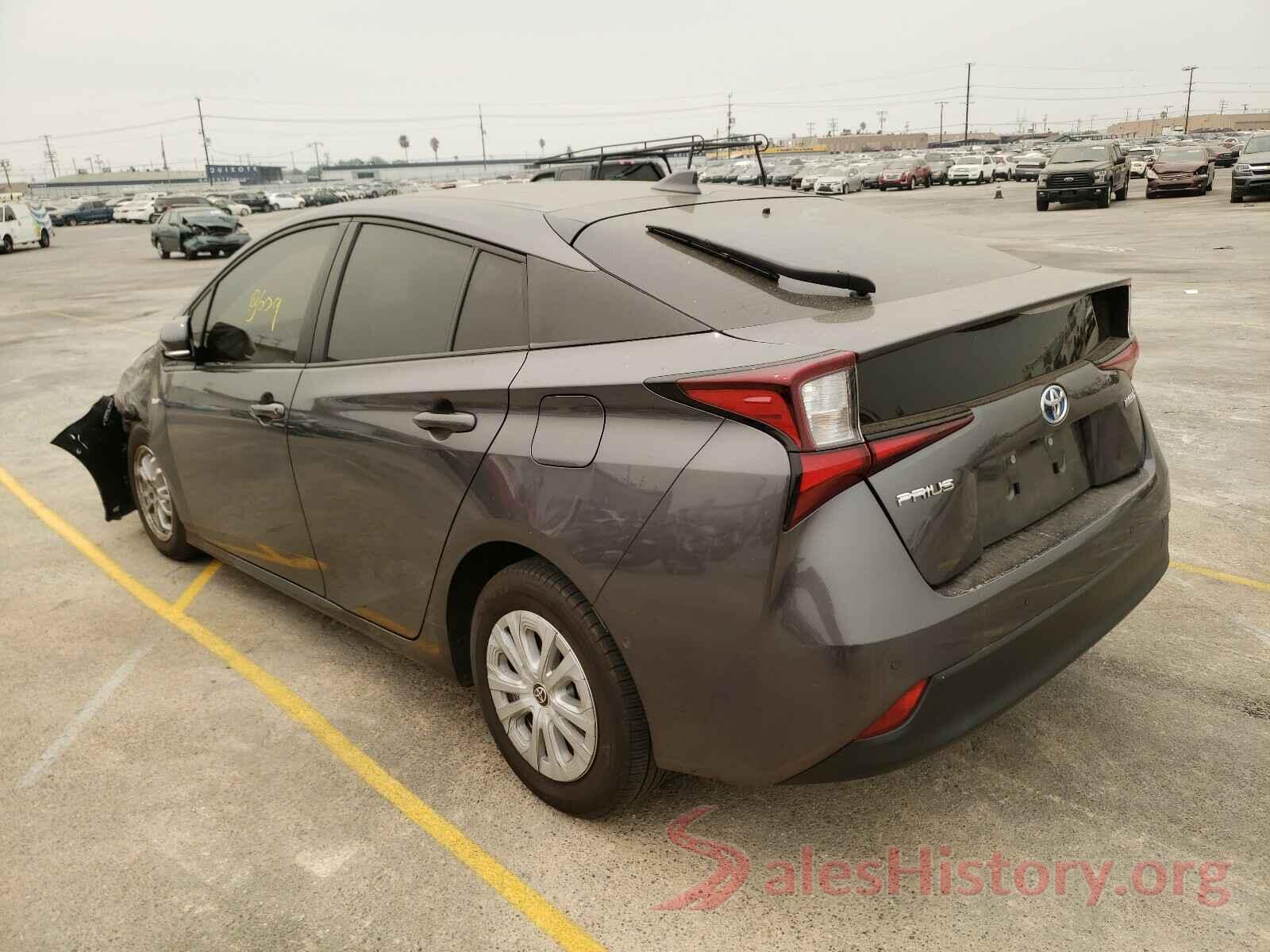 JTDKARFUXK3070188 2019 TOYOTA PRIUS