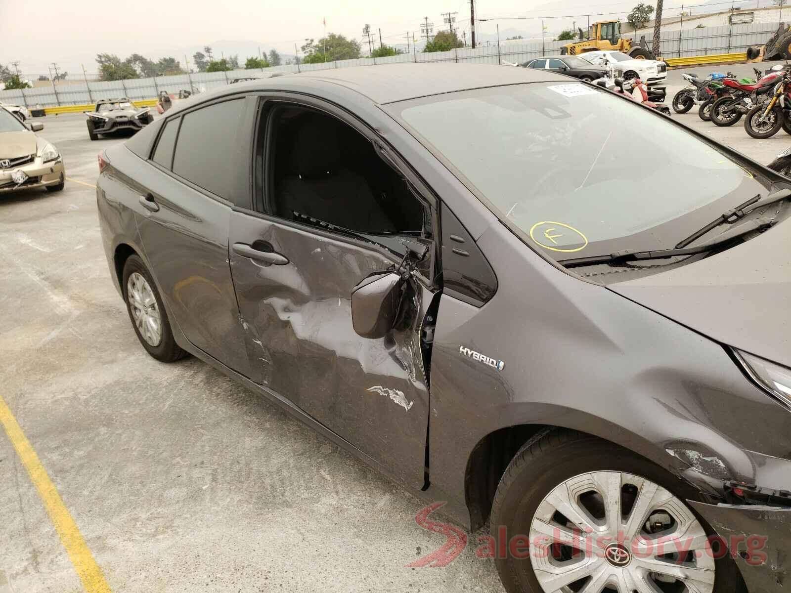 JTDKARFUXK3070188 2019 TOYOTA PRIUS