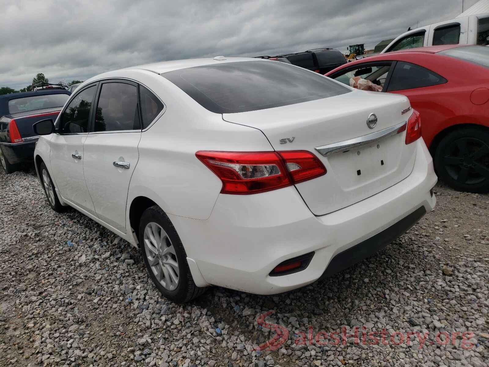 3N1AB7APXKY231857 2019 NISSAN SENTRA