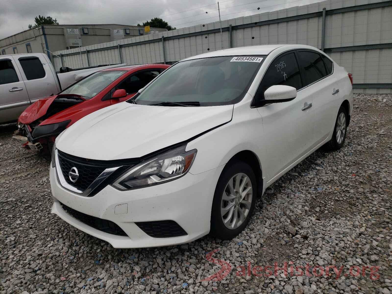 3N1AB7APXKY231857 2019 NISSAN SENTRA