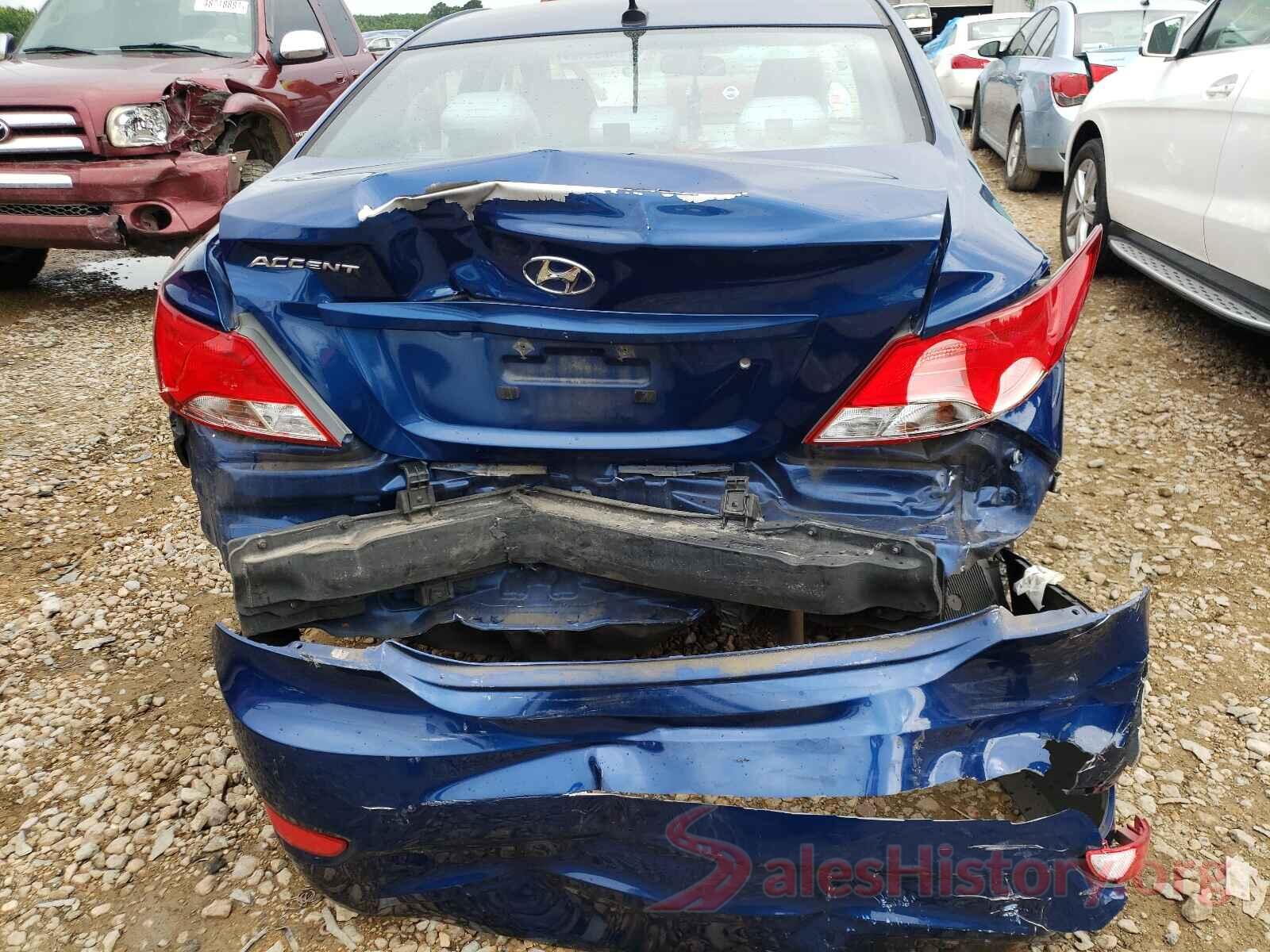 KMHCT4AE5GU094574 2016 HYUNDAI ACCENT