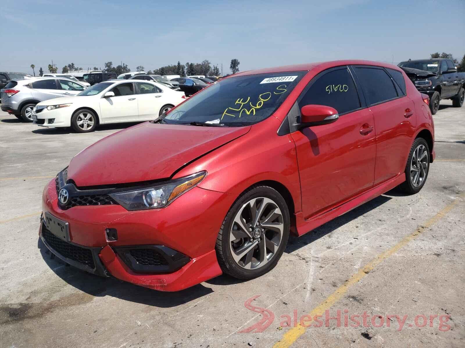 JTNKARJE1HJ545324 2017 TOYOTA COROLLA