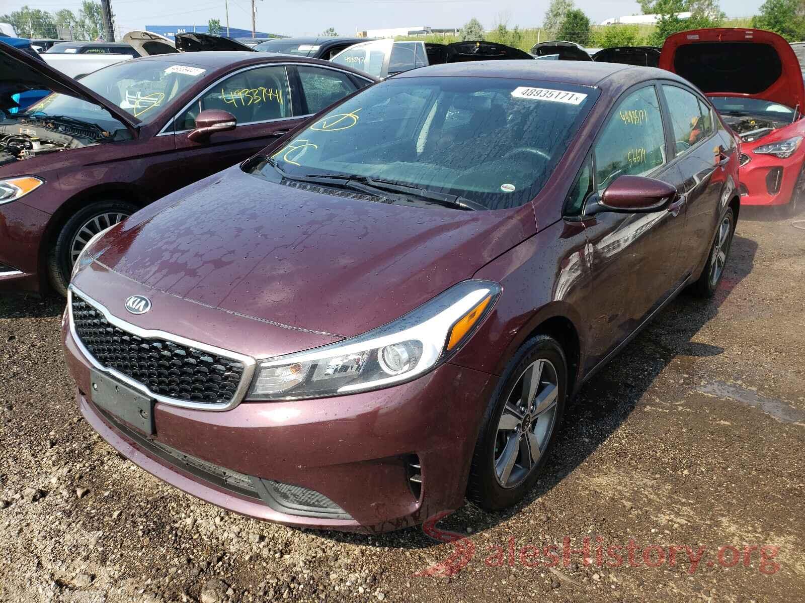 3KPFL4A77JE248257 2018 KIA FORTE