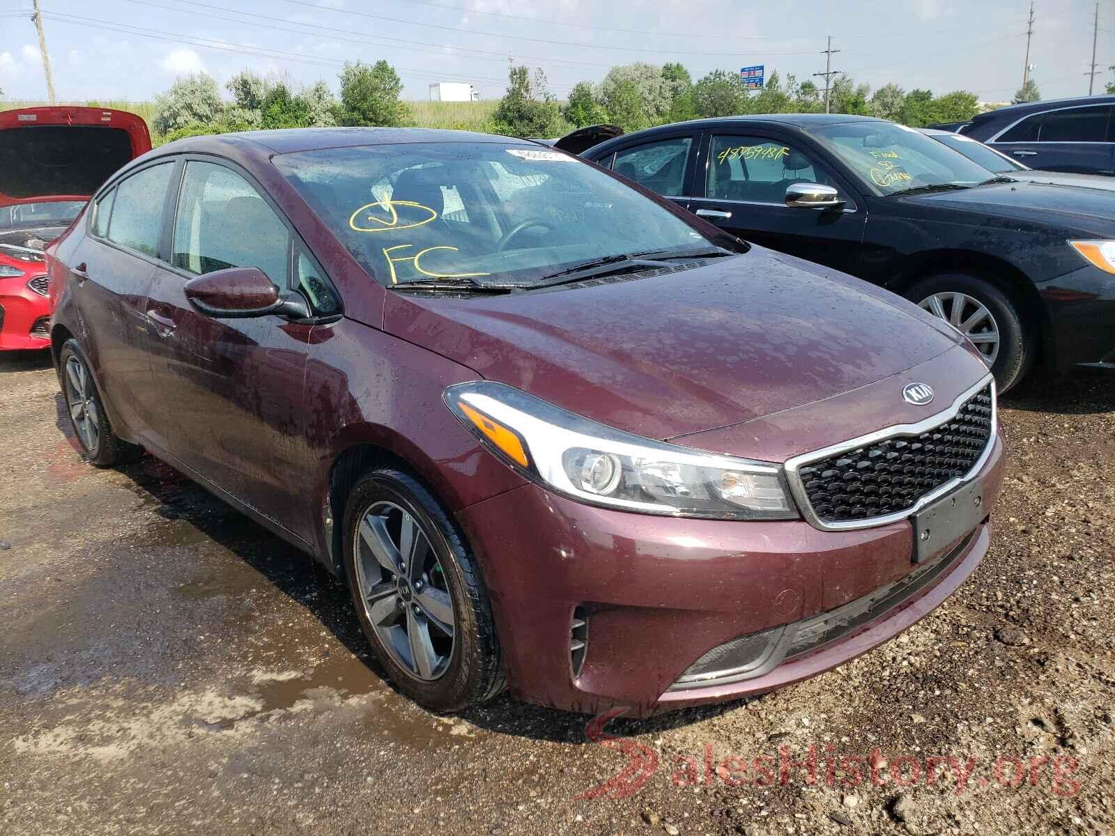 3KPFL4A77JE248257 2018 KIA FORTE