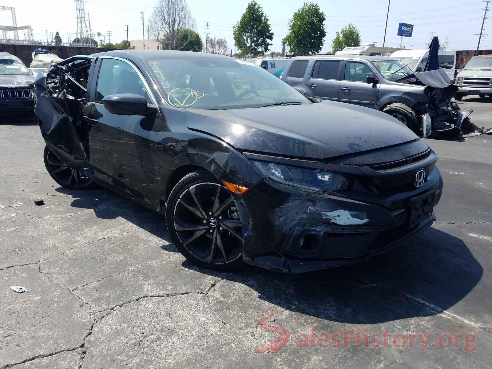 19XFC2F83KE203422 2019 HONDA CIVIC