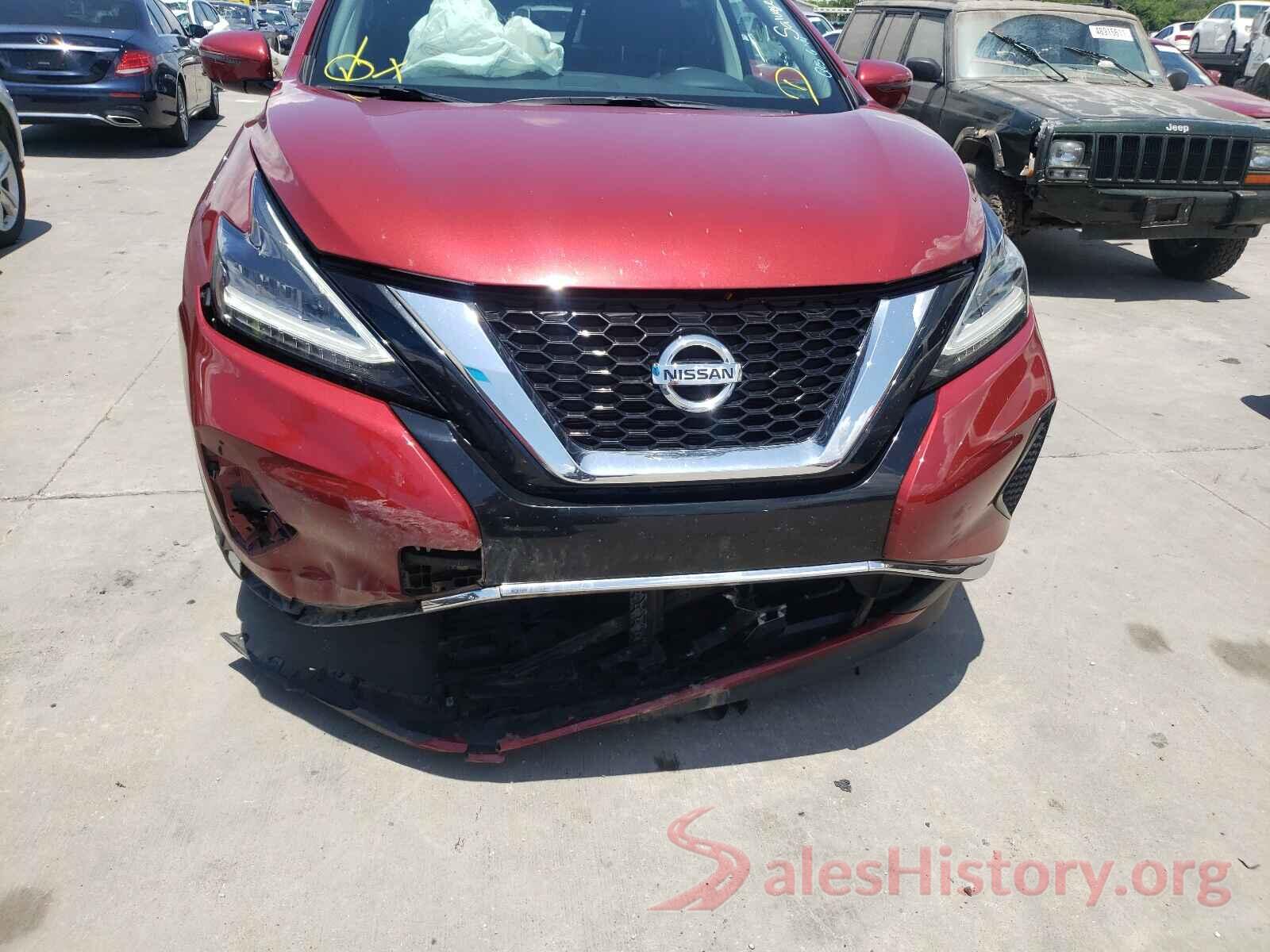 5N1AZ2BS9LN132536 2020 NISSAN MURANO