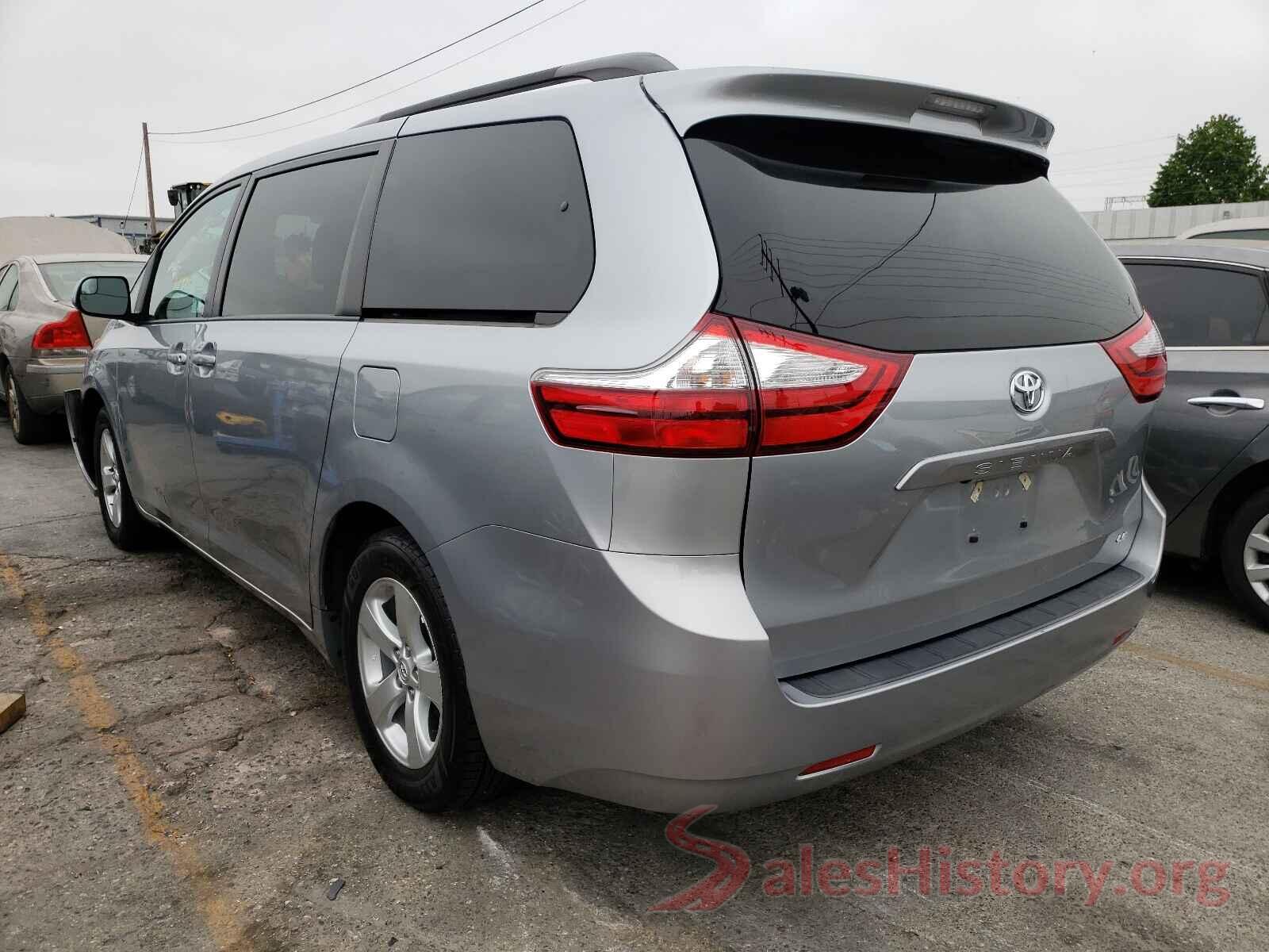 5TDKZ3DC0HS820169 2017 TOYOTA SIENNA