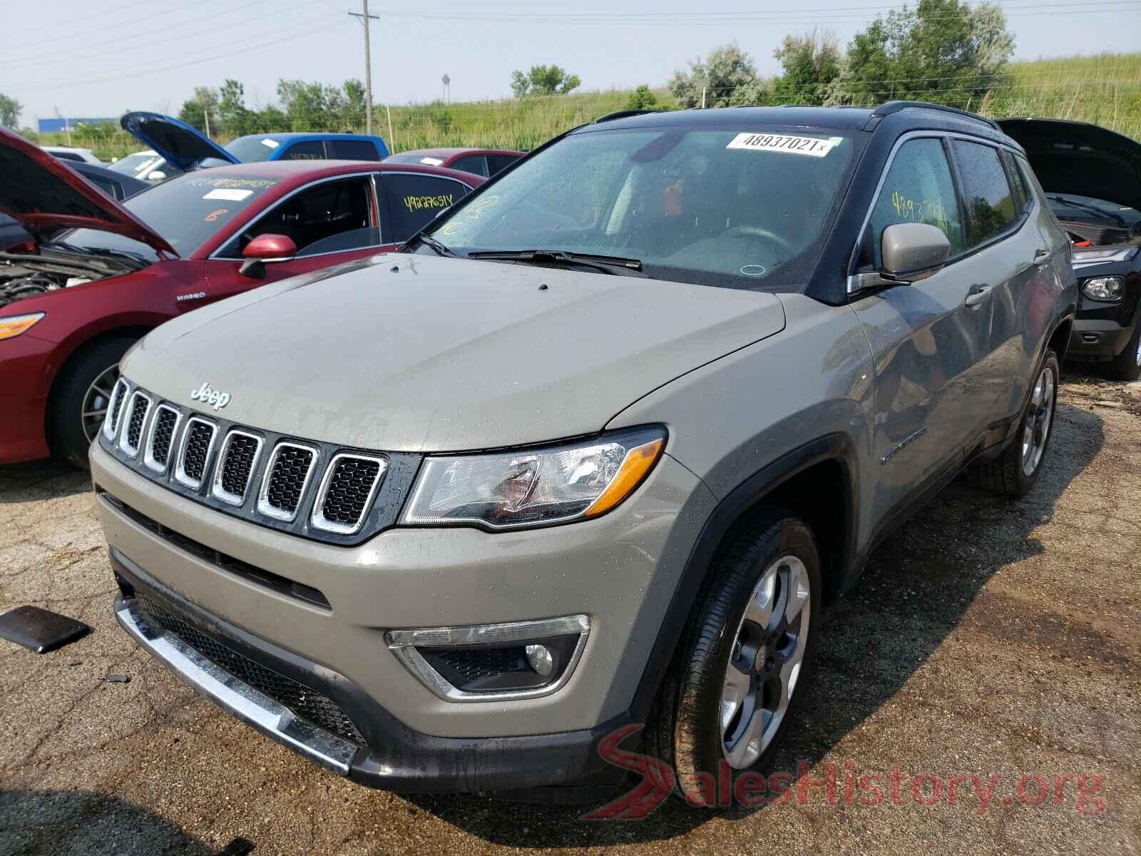 3C4NJDCB1KT827549 2019 JEEP COMPASS