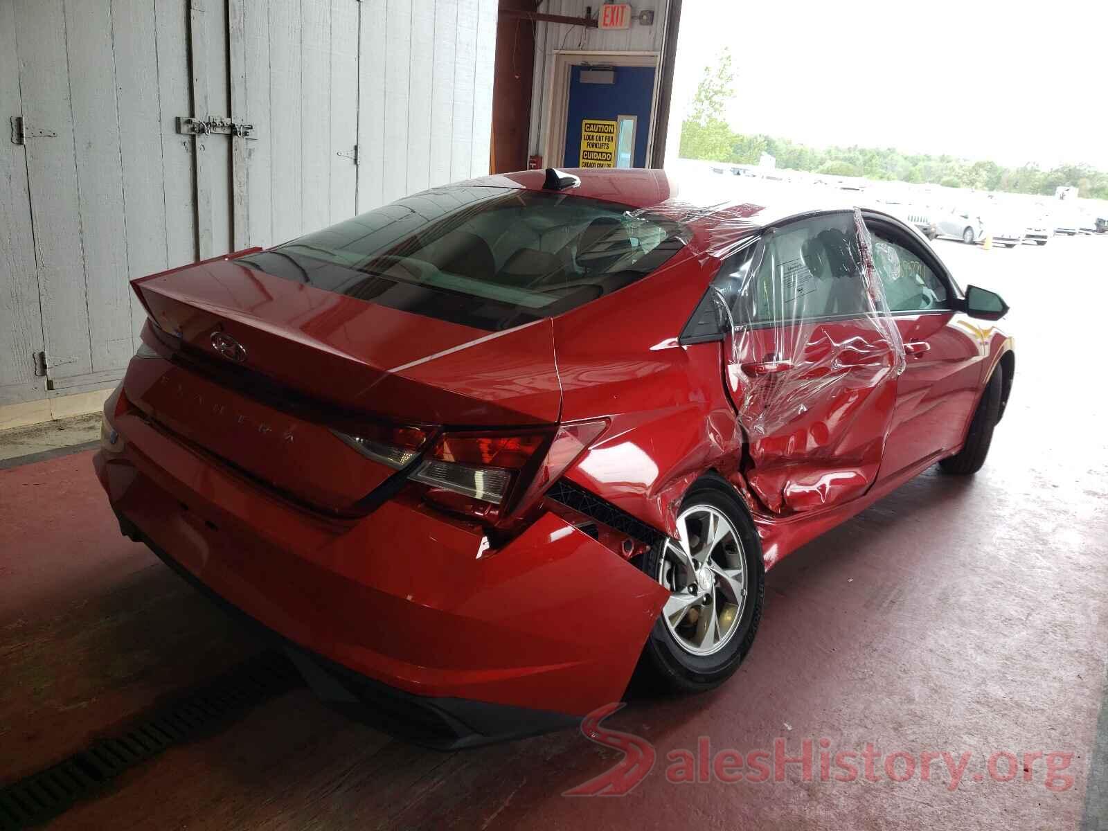 5NPLL4AG1MH049305 2021 HYUNDAI ELANTRA