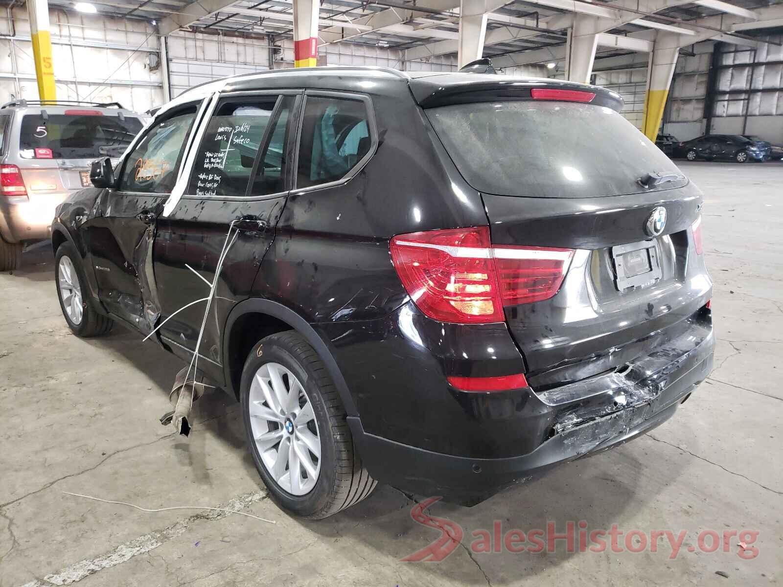 5UXWX9C36H0T20689 2017 BMW X3