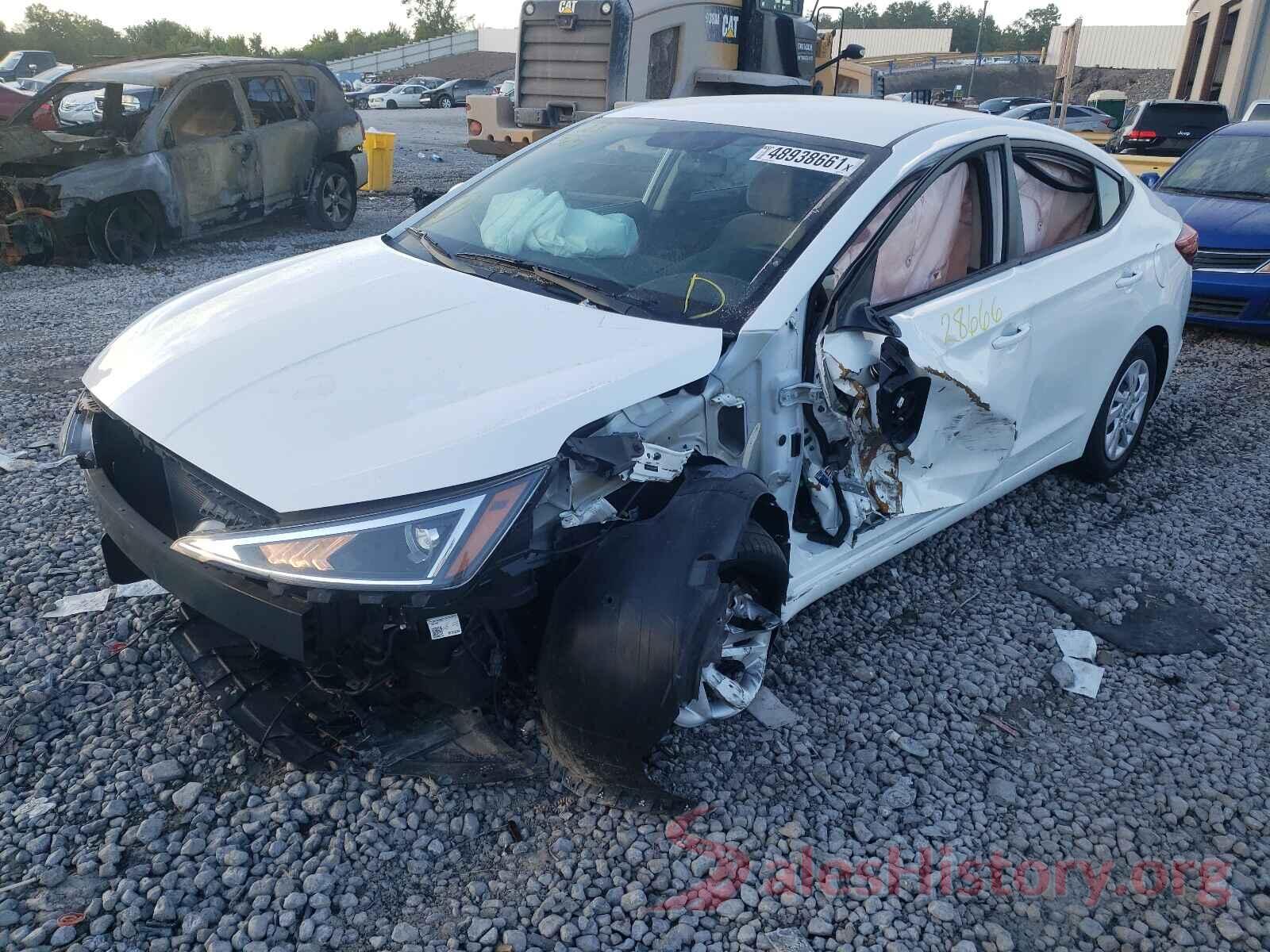 5NPD74LF2KH491696 2019 HYUNDAI ELANTRA