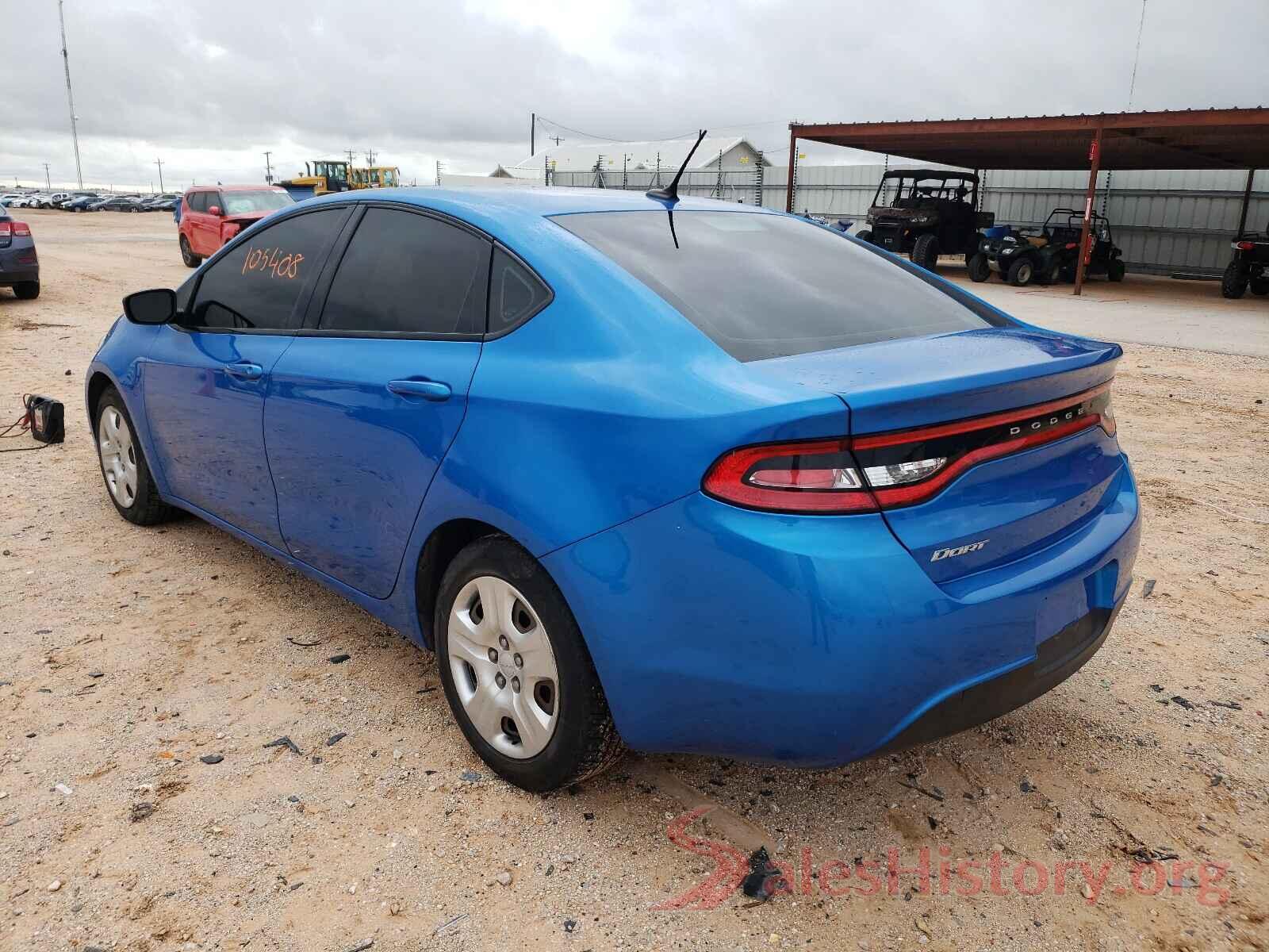 1C3CDFAA5GD736404 2016 DODGE DART