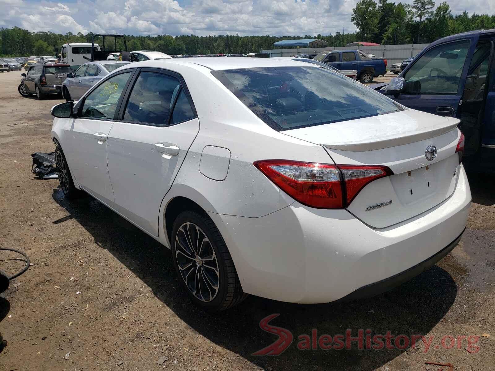 2T1BURHE4GC506240 2016 TOYOTA COROLLA