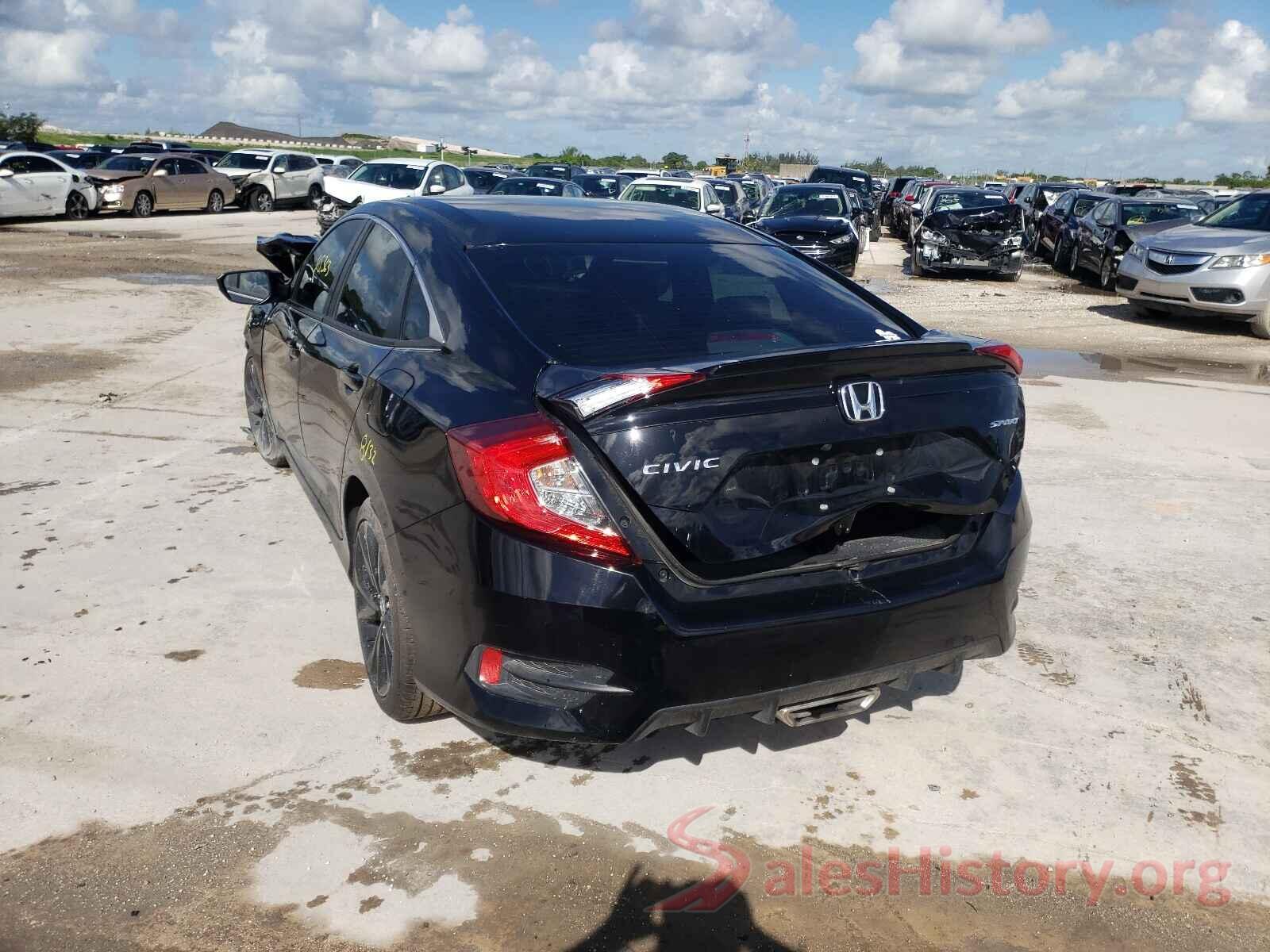 19XFC2F80LE016981 2020 HONDA CIVIC