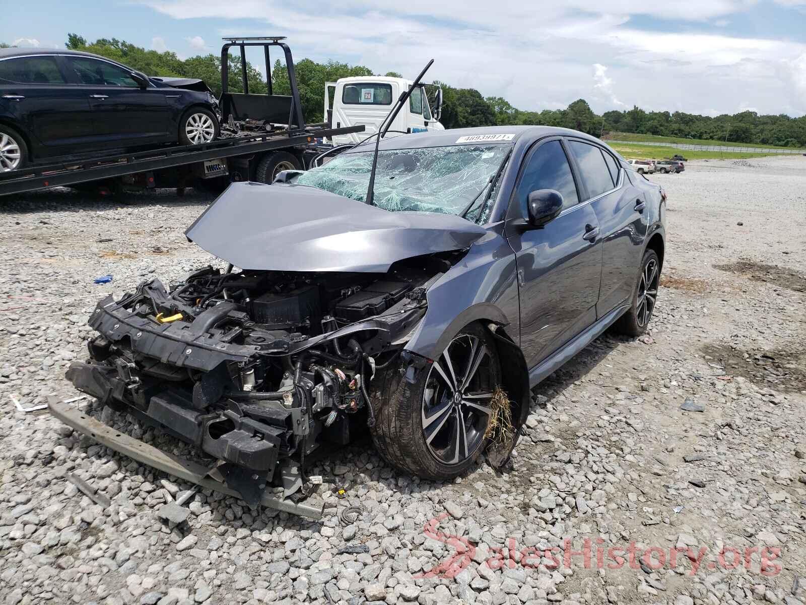 3N1AB8DV2LY219509 2020 NISSAN SENTRA