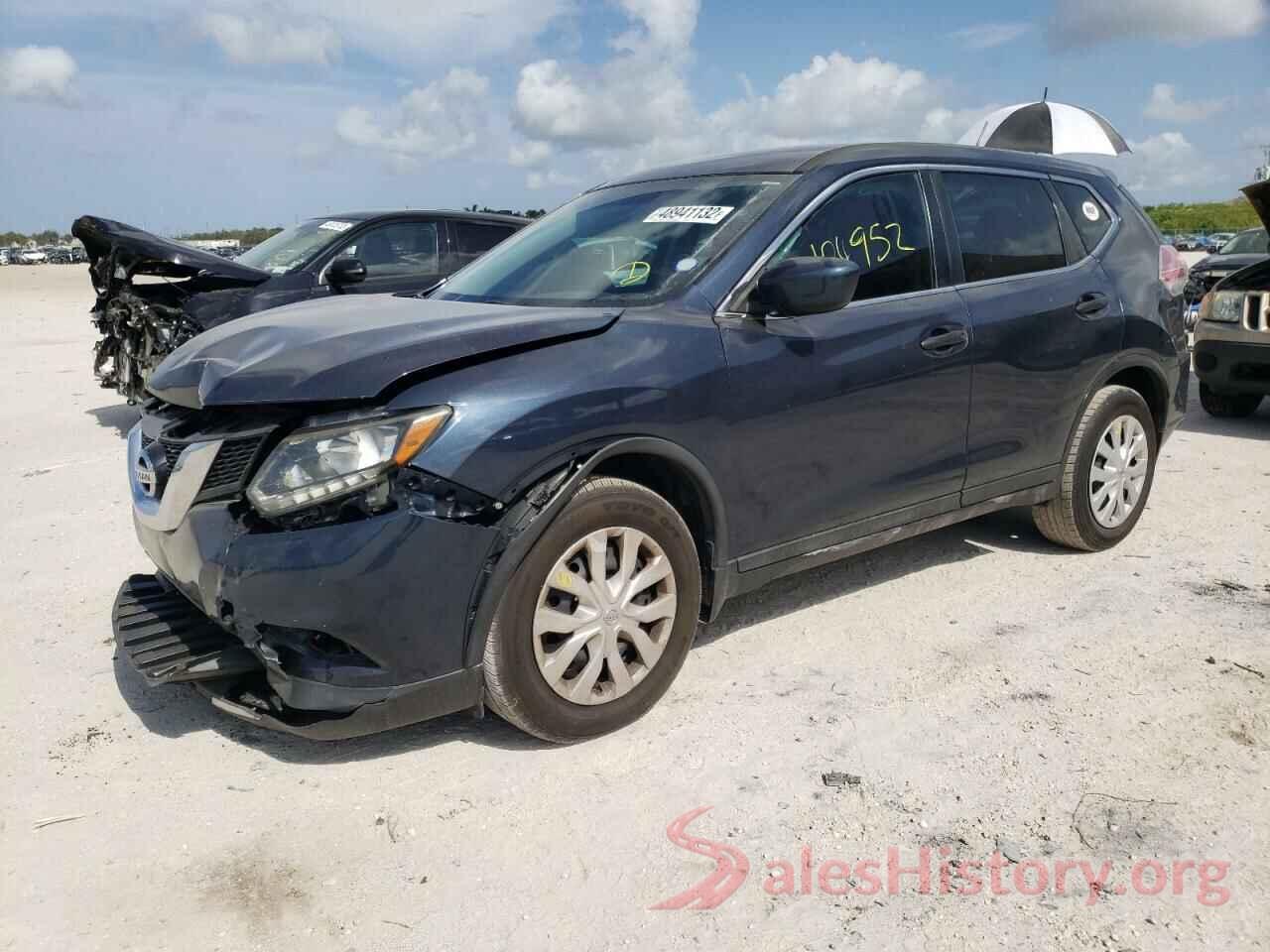 5N1AT2MT3GC899419 2016 NISSAN ROGUE