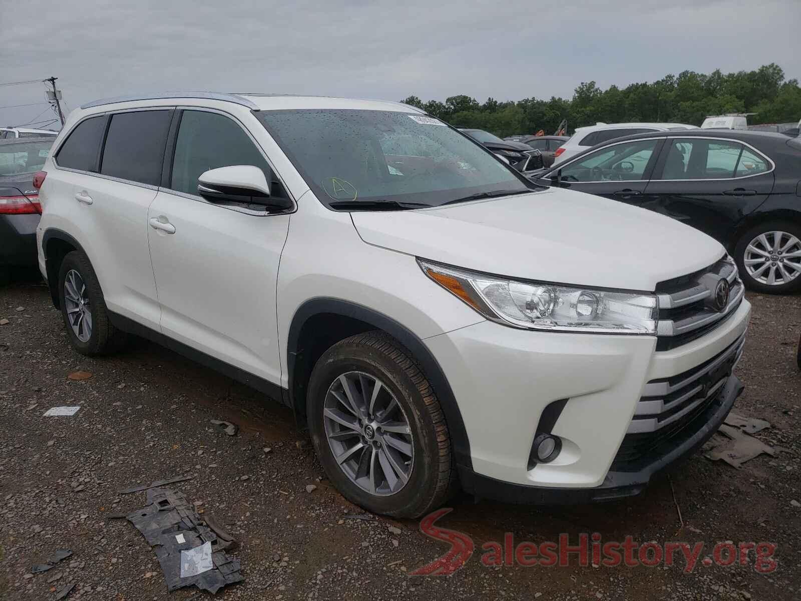 5TDJZRFH3KS724647 2019 TOYOTA HIGHLANDER