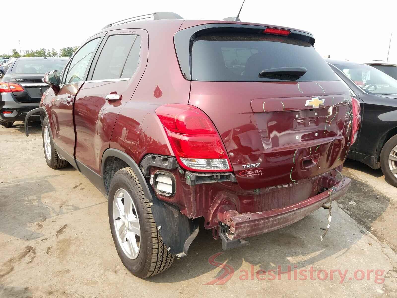 3GNCJLSBXHL155087 2017 CHEVROLET TRAX