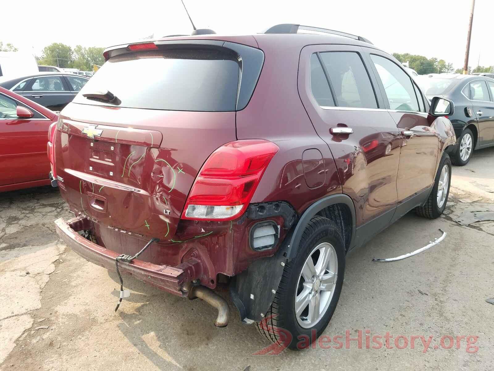 3GNCJLSBXHL155087 2017 CHEVROLET TRAX