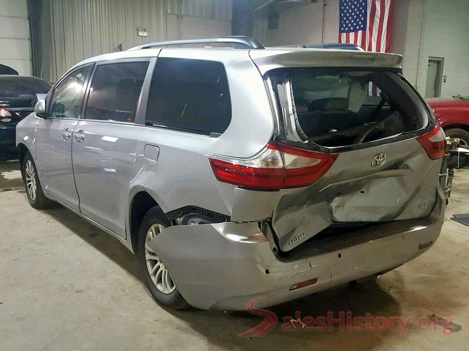 5TDYZ3DC7HS817215 2017 TOYOTA SIENNA XLE