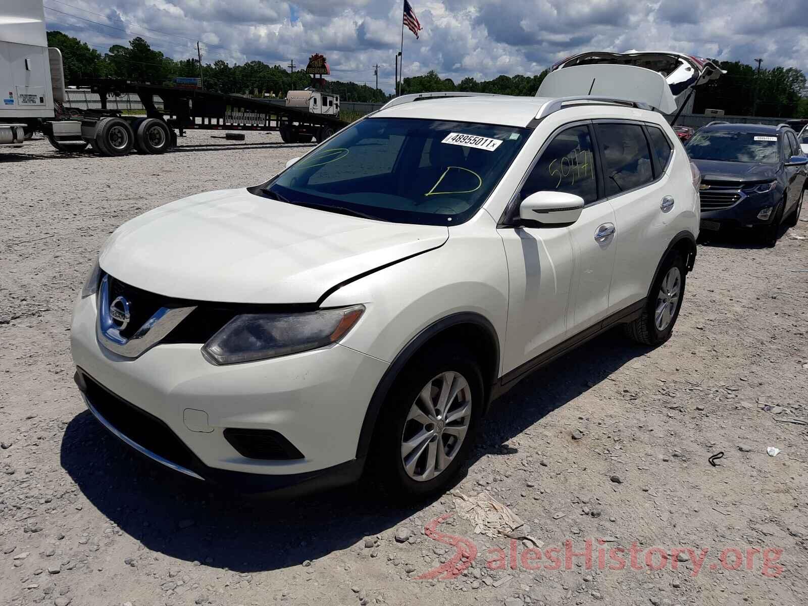 KNMAT2MT5GP668860 2016 NISSAN ROGUE