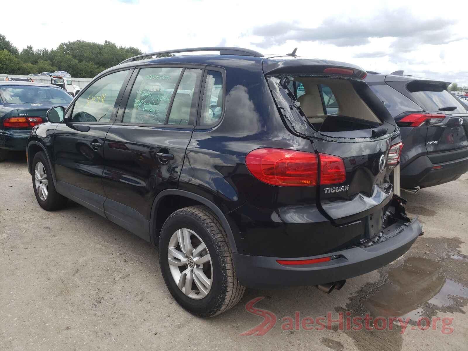 WVGAV7AX1GW601656 2016 VOLKSWAGEN TIGUAN