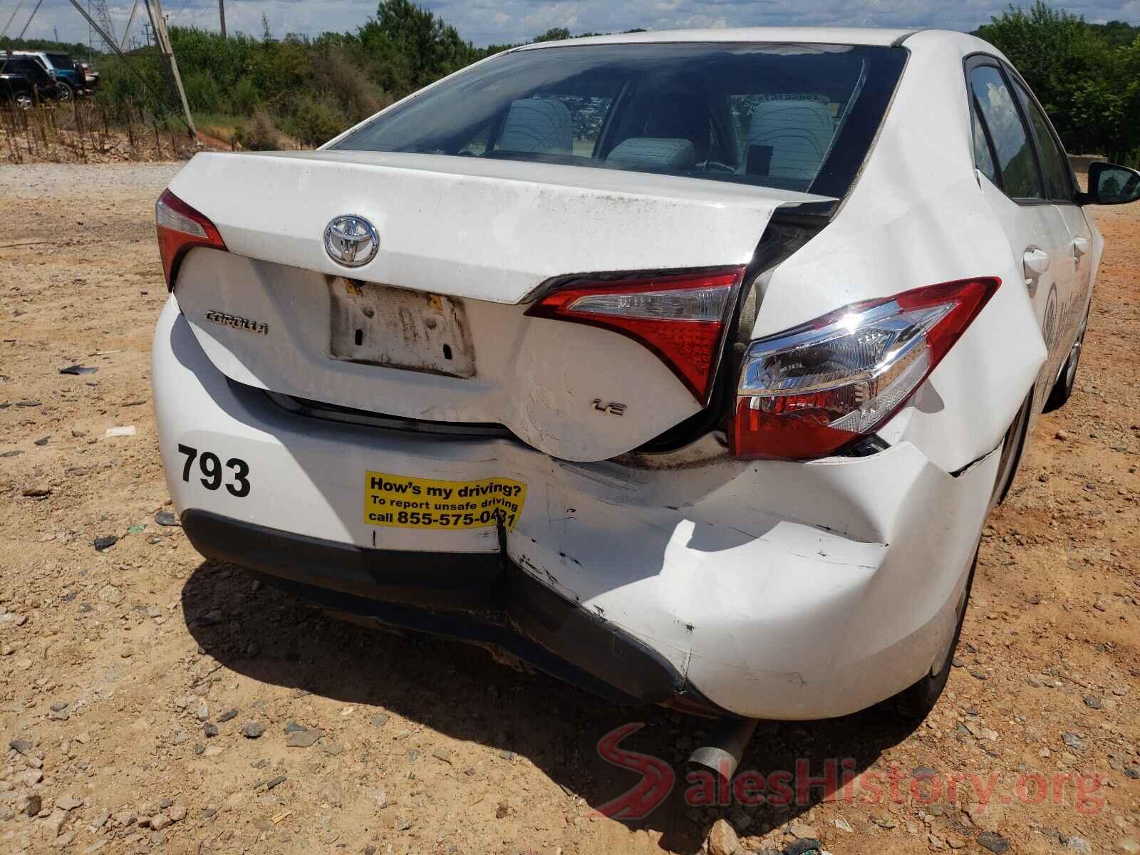 2T1BURHEXGC567415 2016 TOYOTA COROLLA