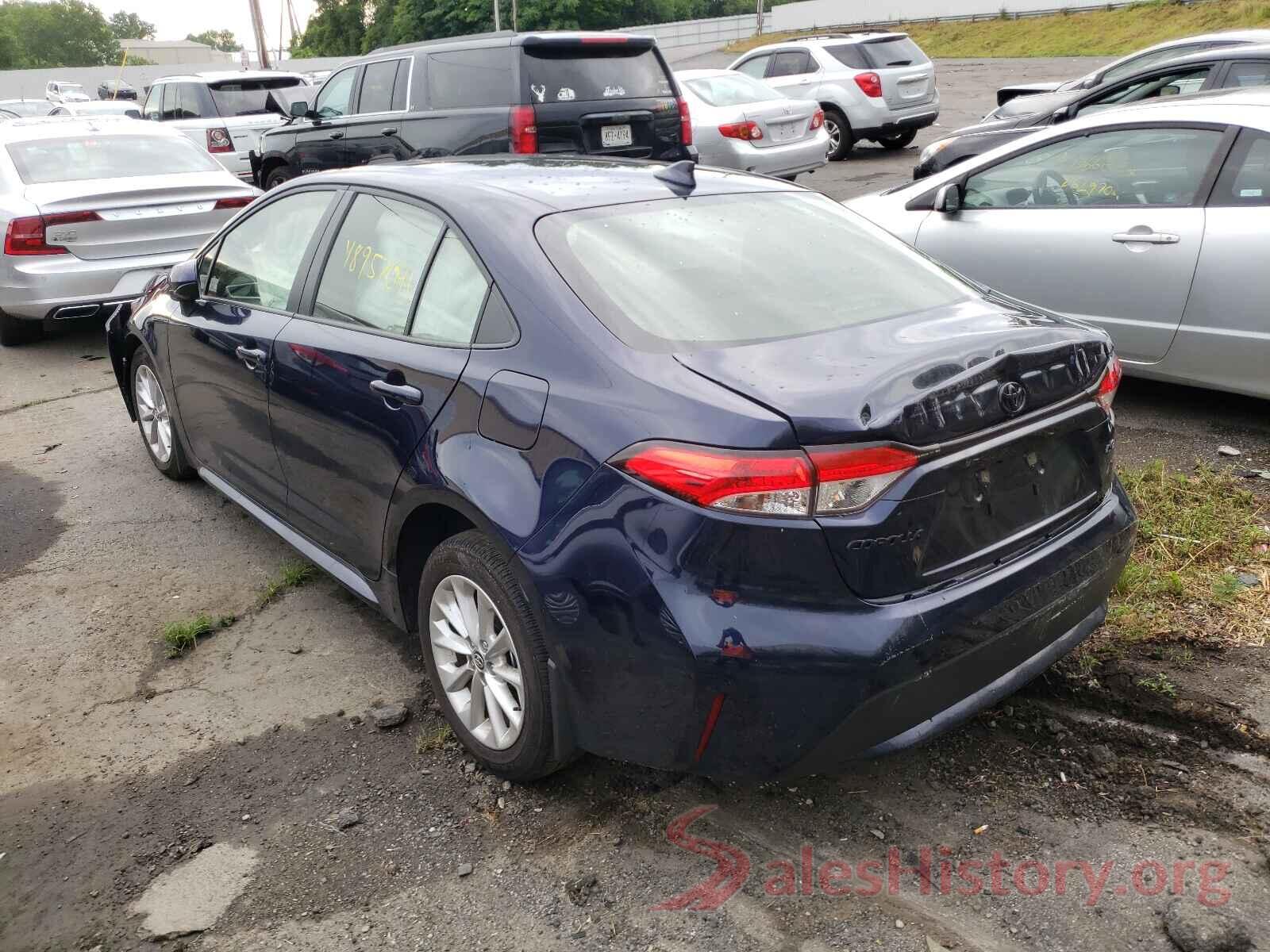 JTDVPMAE8MJ143958 2021 TOYOTA COROLLA