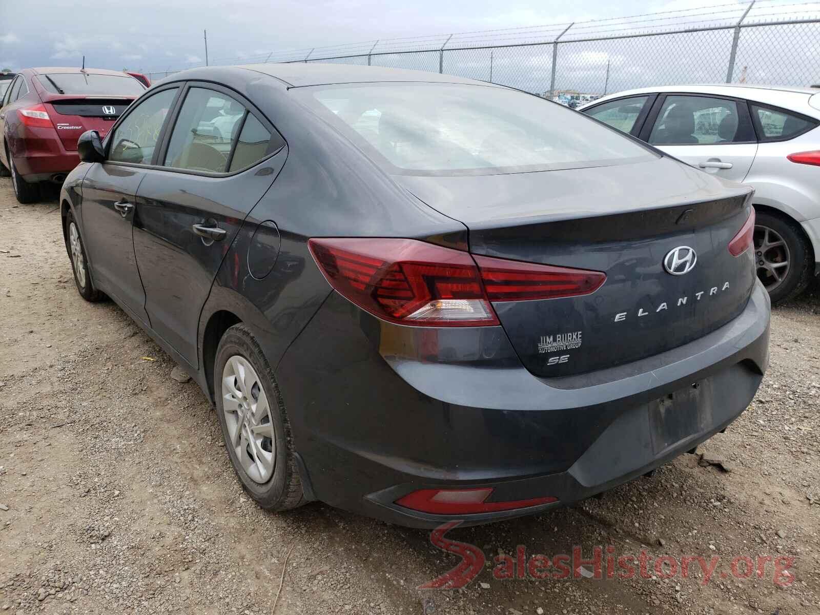 5NPD74LF5LH550516 2020 HYUNDAI ELANTRA