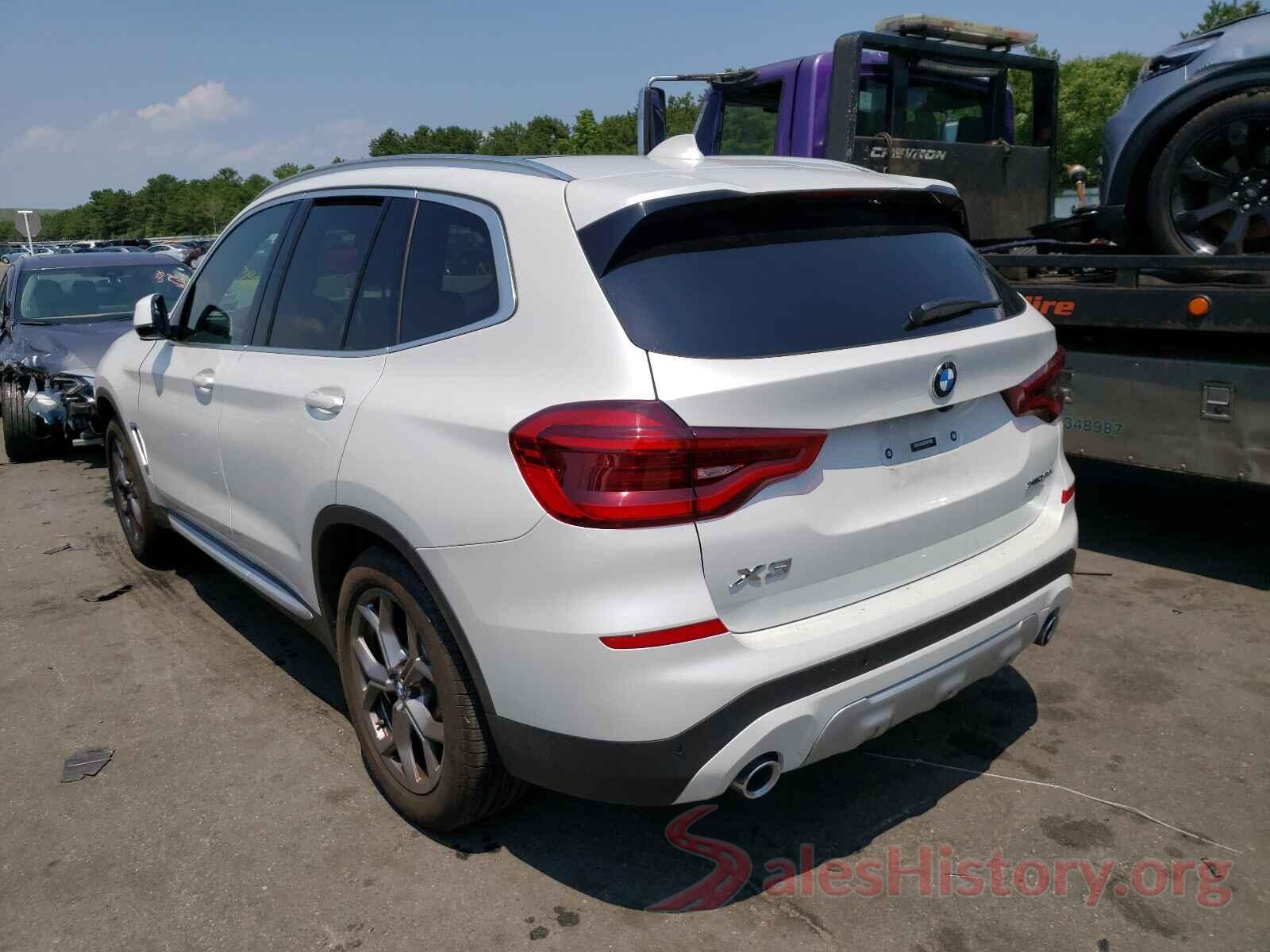 5UXTY5C09M9D87858 2021 BMW X3