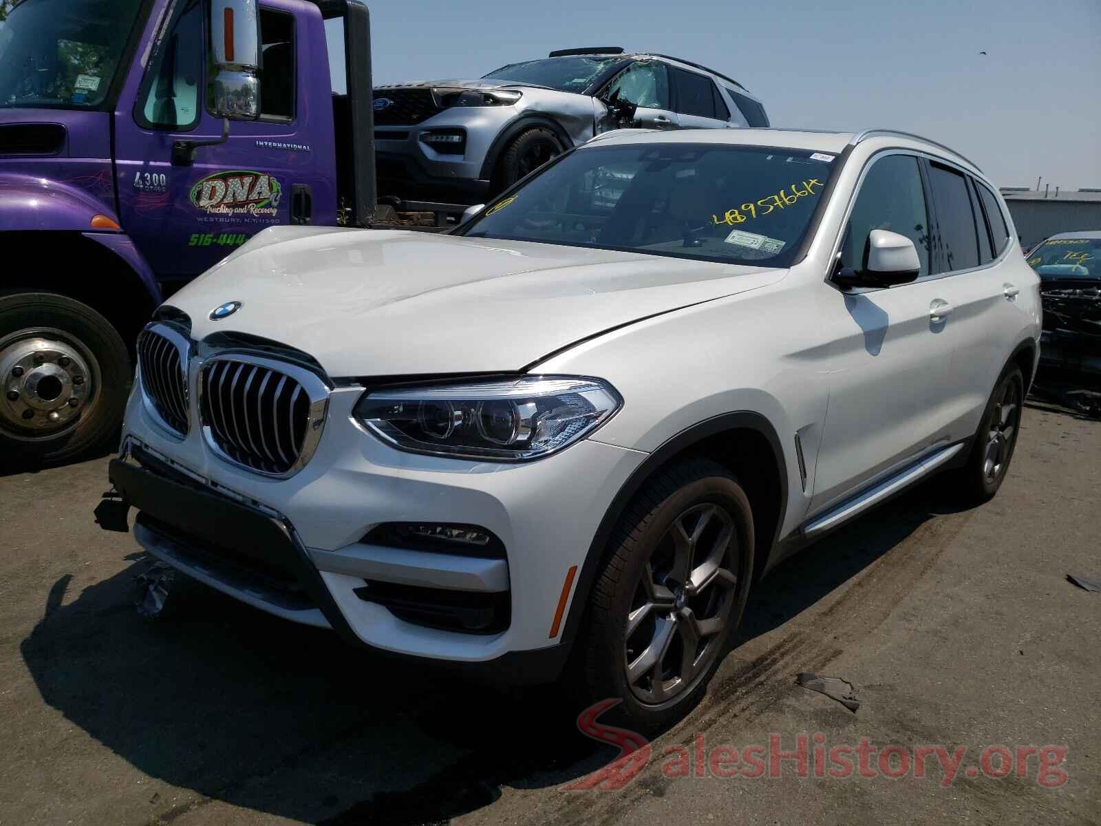 5UXTY5C09M9D87858 2021 BMW X3