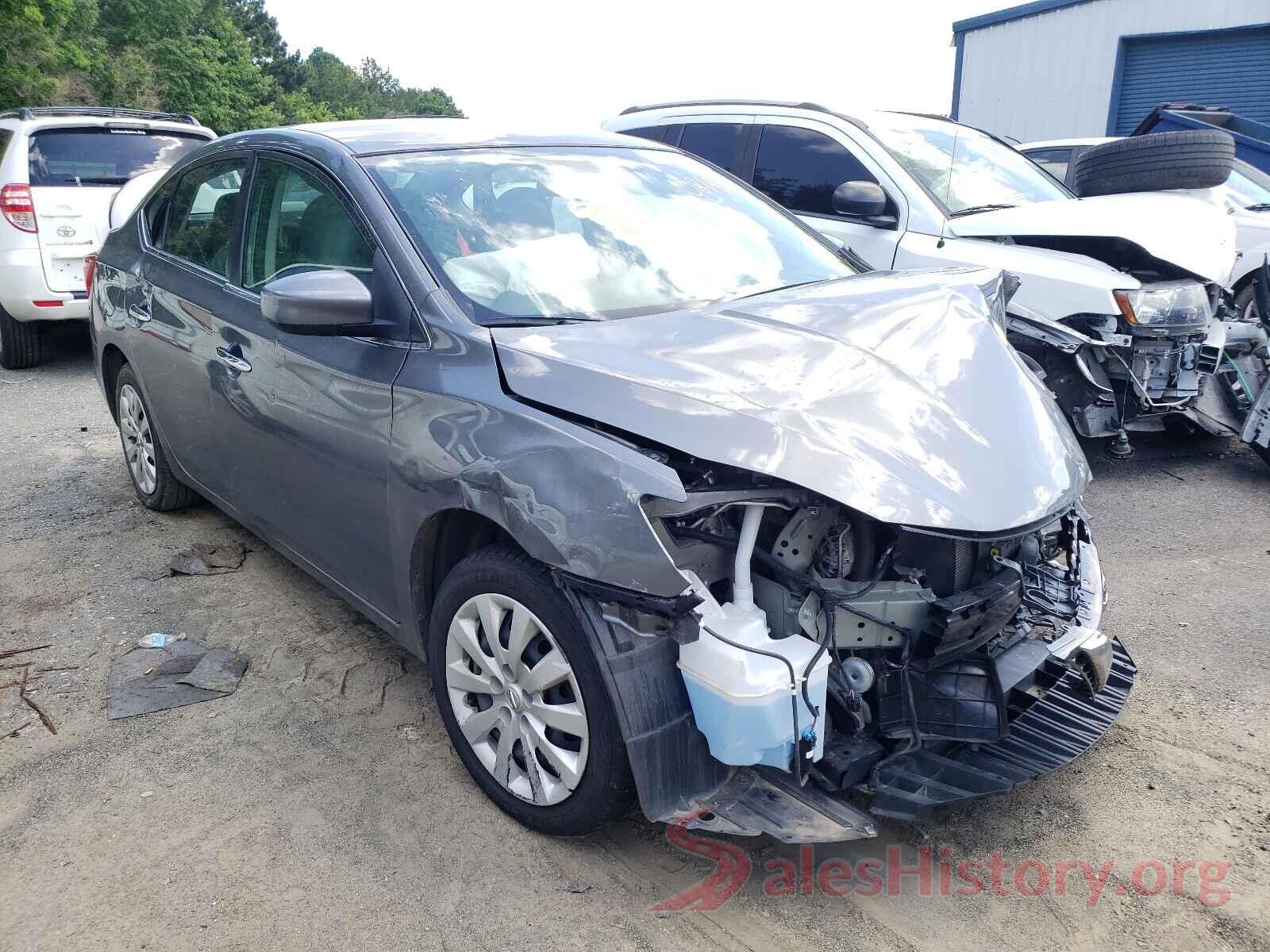 3N1AB7APXKY321901 2019 NISSAN SENTRA