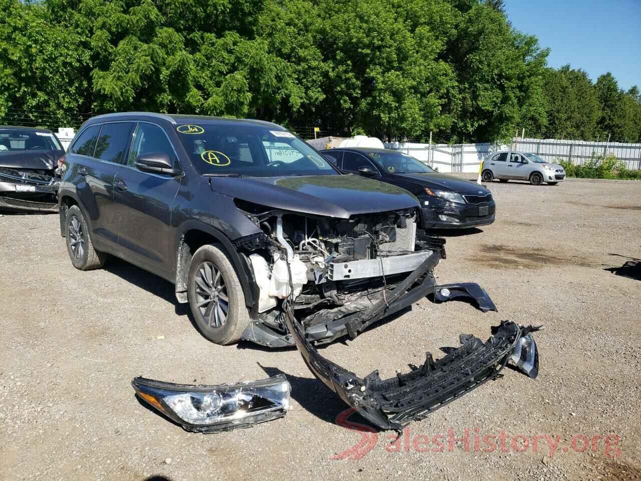 5TDJZRFH3KS729928 2019 TOYOTA HIGHLANDER