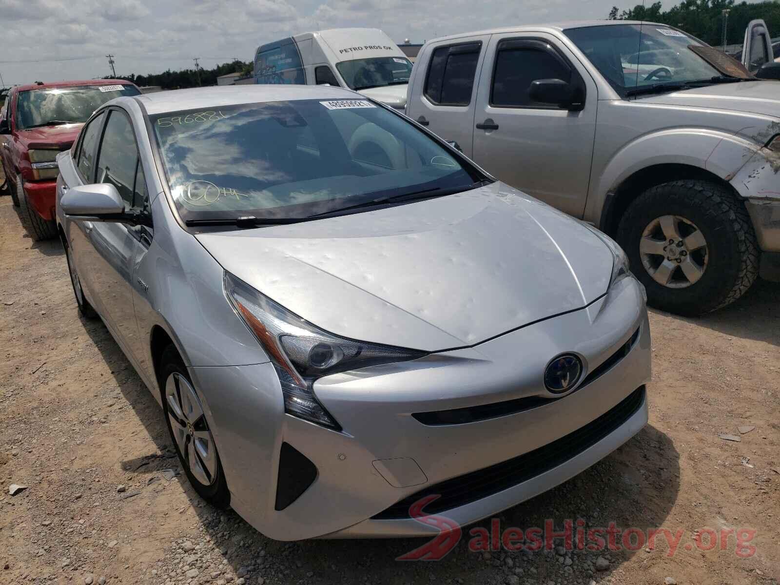 JTDKBRFU8J3596881 2018 TOYOTA PRIUS