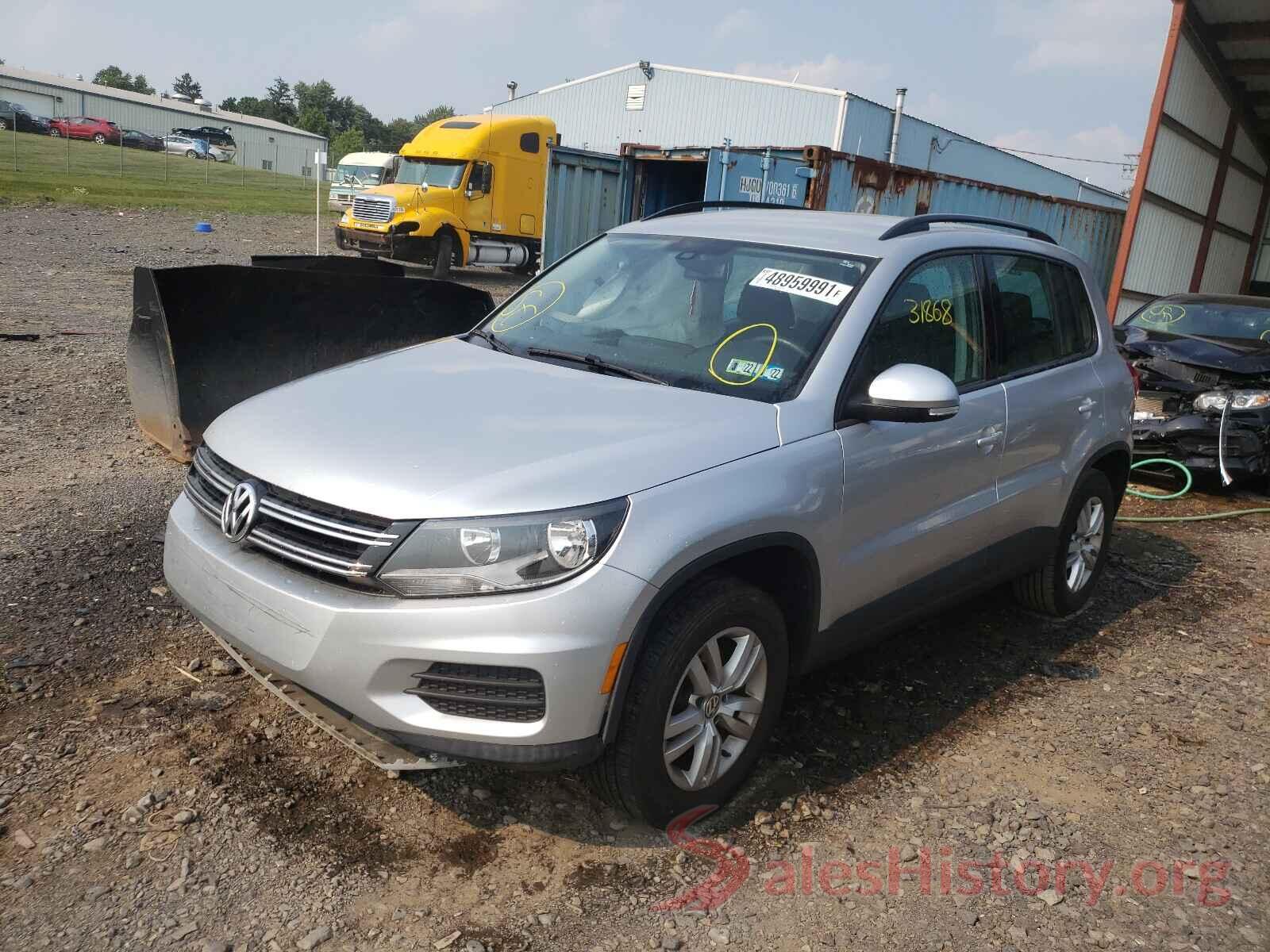 WVGBV7AX0GW585101 2016 VOLKSWAGEN TIGUAN