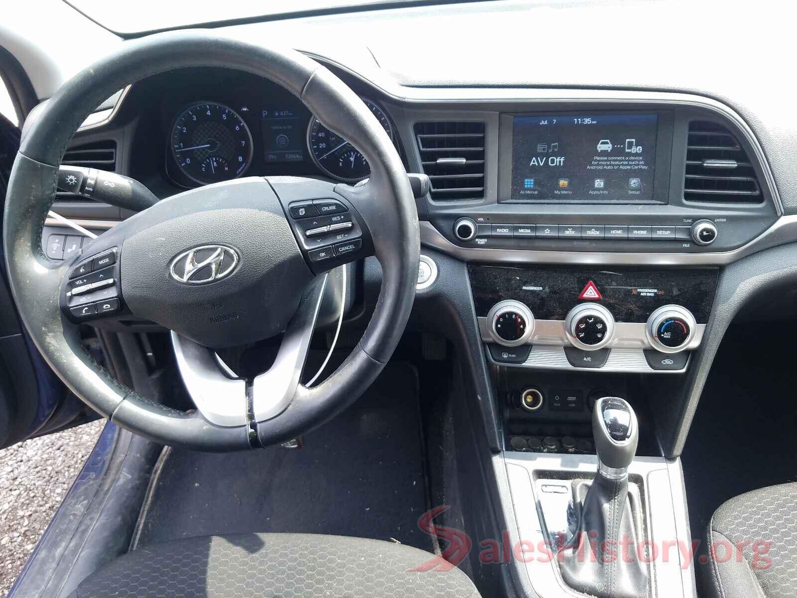 KMHD84LF7KU880297 2019 HYUNDAI ELANTRA