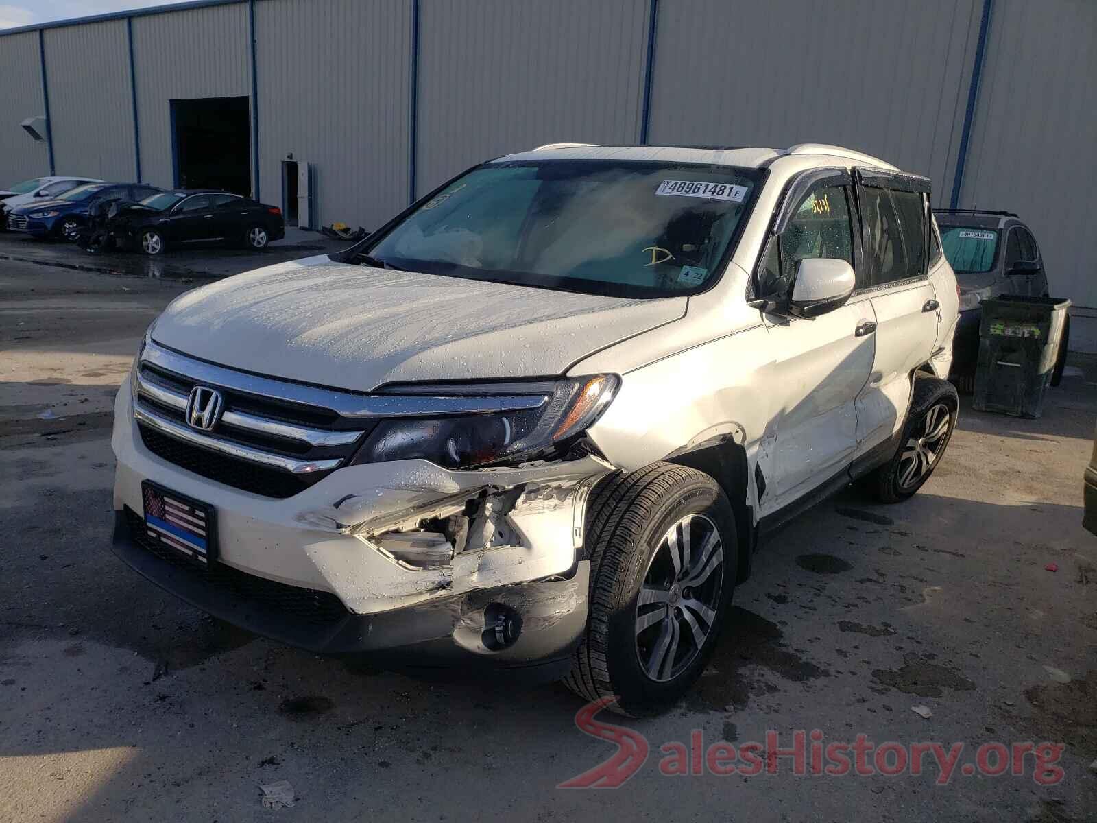 5FNYF6H54HB024027 2017 HONDA PILOT