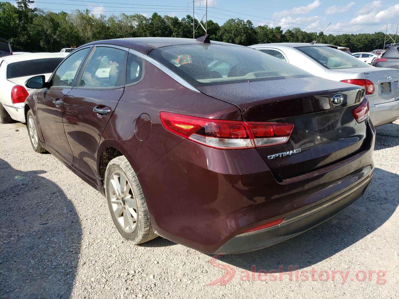 5XXGT4L33GG057904 2016 KIA OPTIMA