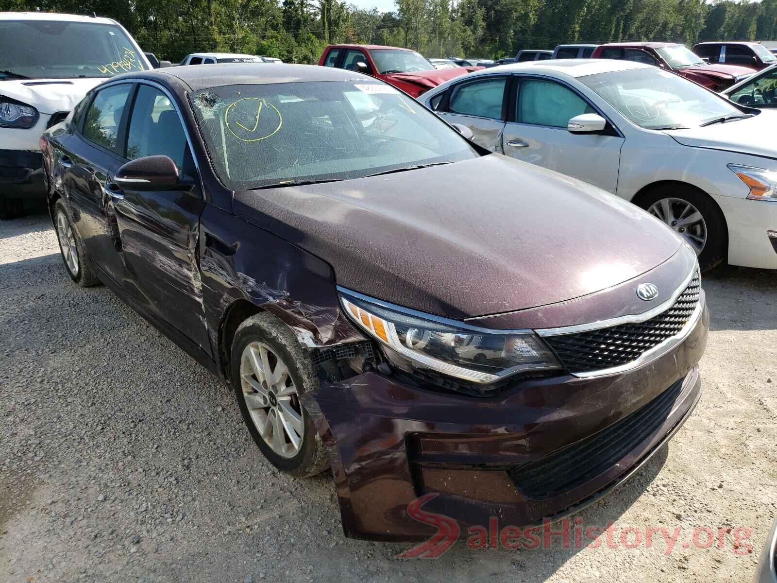 5XXGT4L33GG057904 2016 KIA OPTIMA