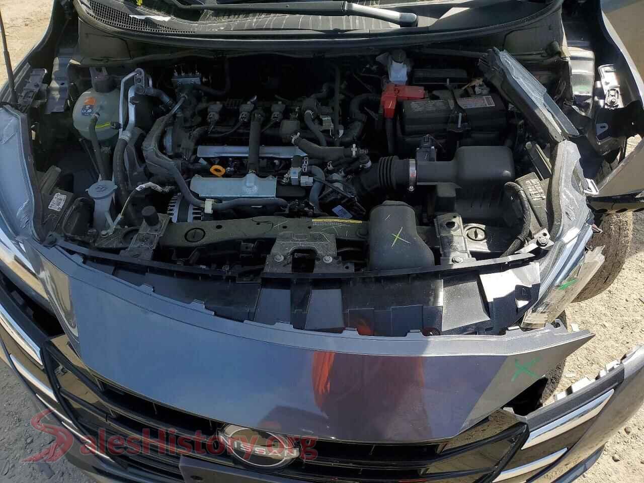 2024 NISSAN VERSA VIN 3N1CN8DV9RL920327, VIN plate