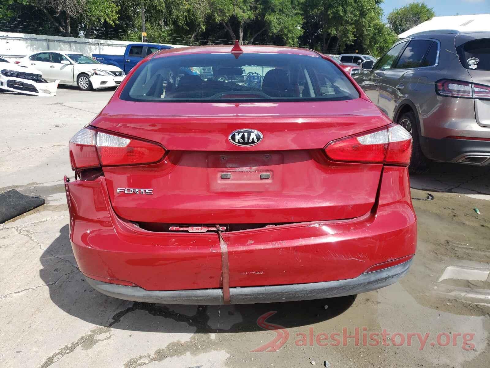 KNAFK4A6XG5607614 2016 KIA FORTE