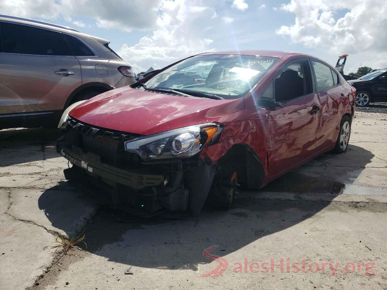 KNAFK4A6XG5607614 2016 KIA FORTE