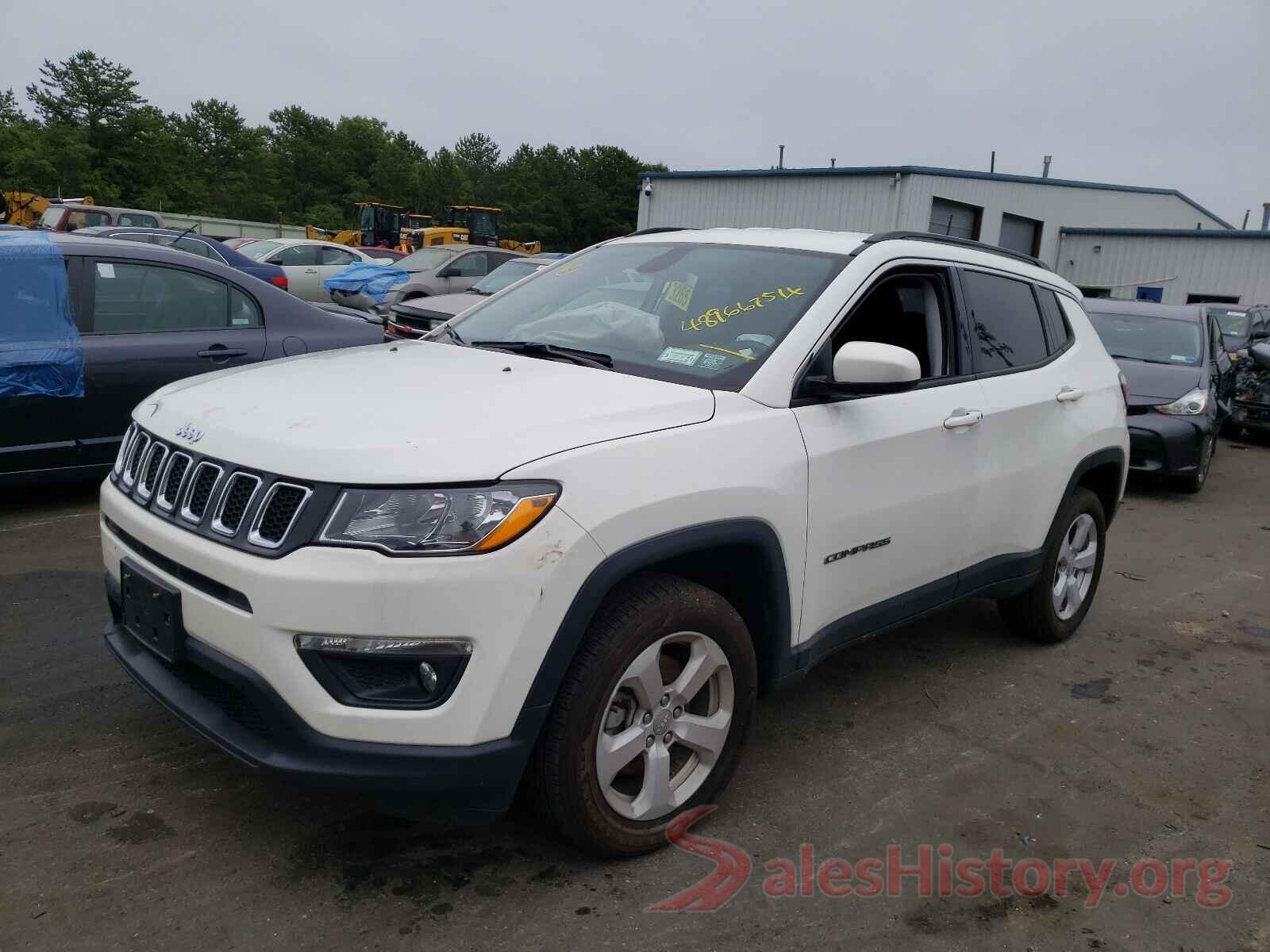 3C4NJDBB6LT156205 2020 JEEP COMPASS