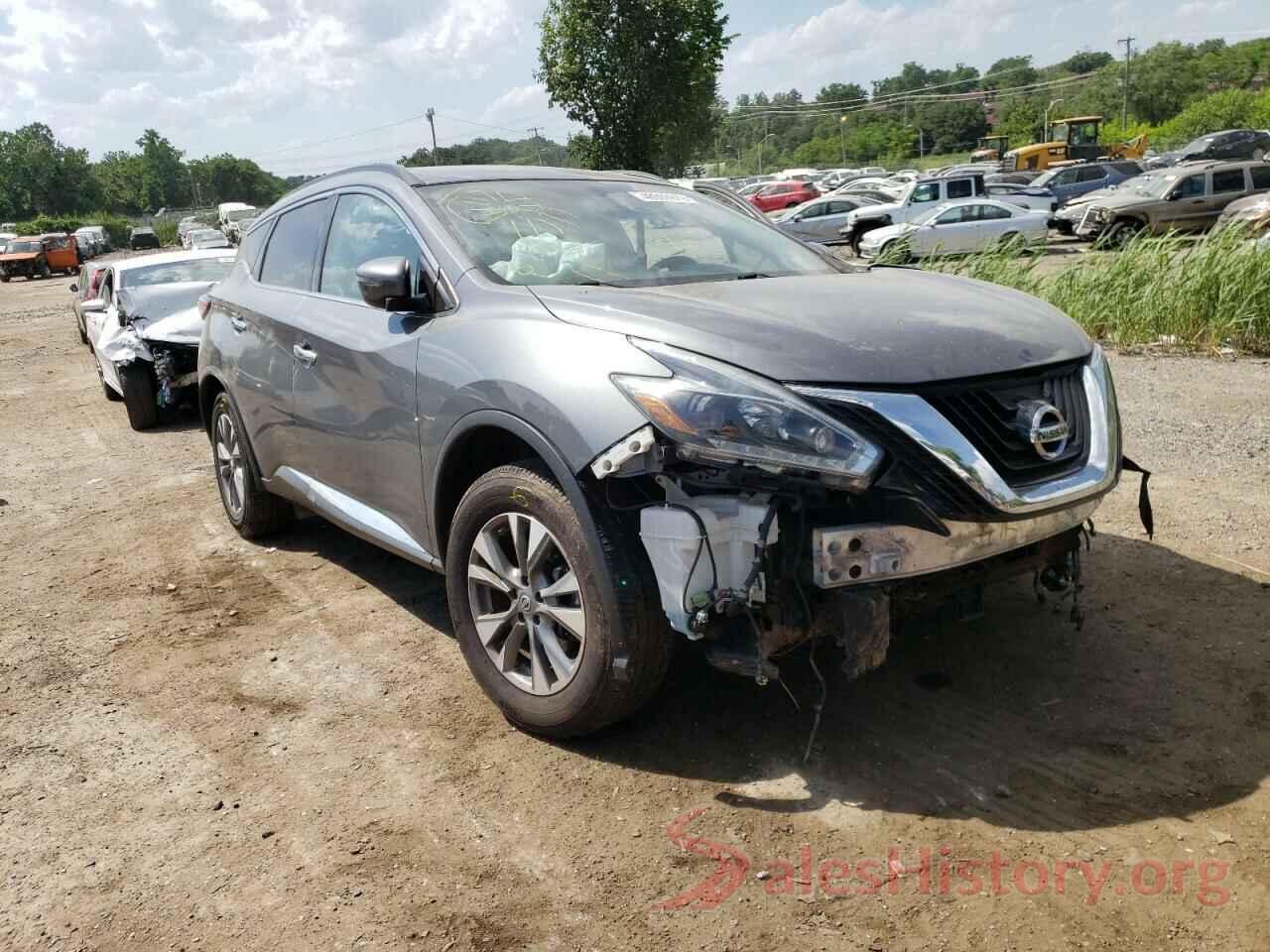 5N1AZ2MH5JN125923 2018 NISSAN MURANO