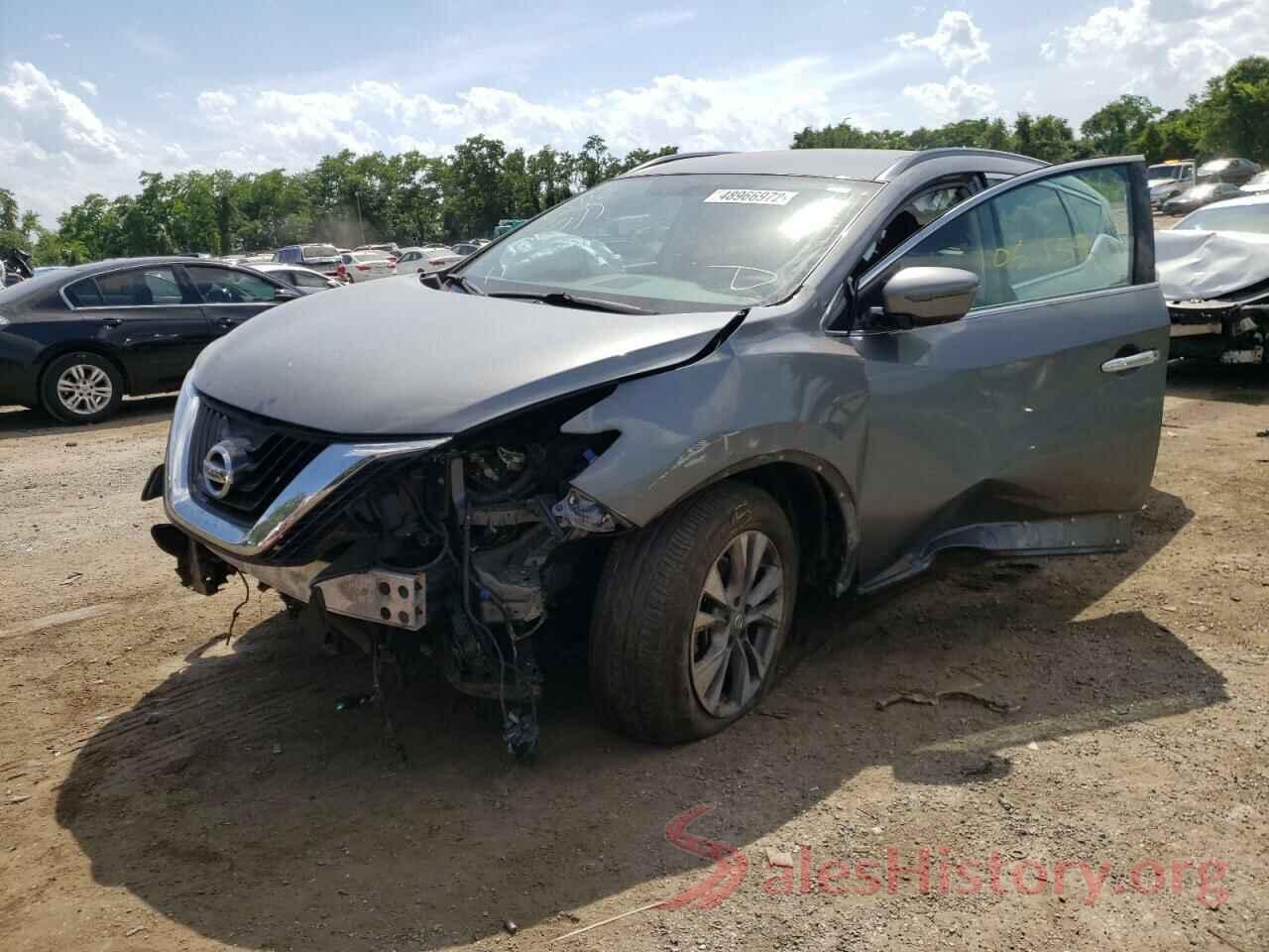 5N1AZ2MH5JN125923 2018 NISSAN MURANO