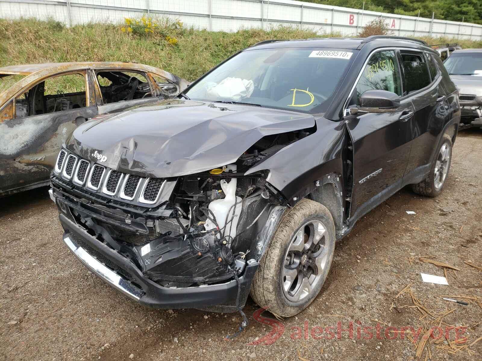 3C4NJDCB2KT818486 2019 JEEP COMPASS