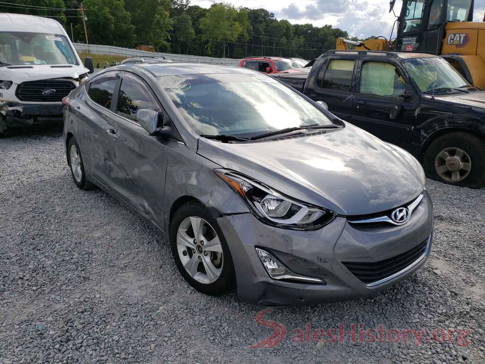 KMHDH4AE6GU584608 2016 HYUNDAI ELANTRA