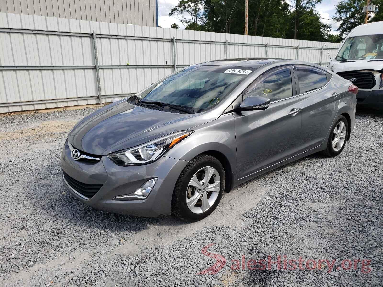 KMHDH4AE6GU584608 2016 HYUNDAI ELANTRA