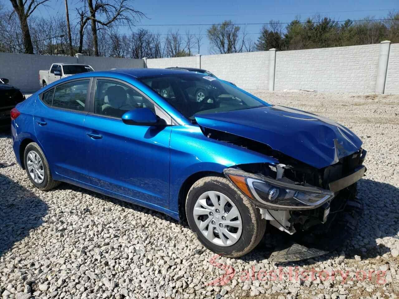 5NPD74LF5JH221618 2018 HYUNDAI ELANTRA